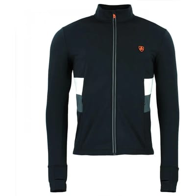 T-Shirt Lange Mouw Peak Mountain Top technique zippé homme CESPEED