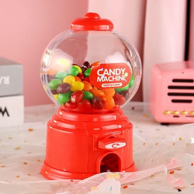 Mini Creatief Kinderspeelgoed Kerst Huisdecoratie Spaarpot Geld Spaarpot Snoepautomaat Verjaardagscadeau Snoepdispenser