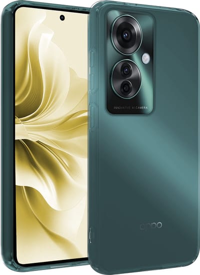 Hoesje - Geschikt voor OPPO Reno 11F - Sterk & Shockproof - Hoes Cover - Siliconen Case - Telefoonhoesjes - Transparant