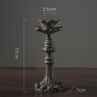 Europese Vintage Kandelaar Woonkamer Decoratie Kaarsenhouder Gotisch Votief Feest Bruiloft Middenstukken Theelichthouders
