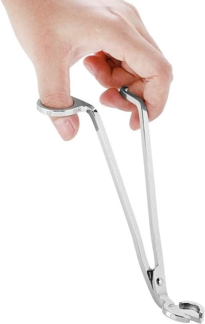 Cadeau voor kaarsliefhebbers: RVS kaarsenlontknipper, schaar en splitter voor perfecte kaarsenverzorging