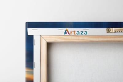 Artaza Canvas Schilderij Drieluik Golfen bij Zonsondergang - 120x60 - Foto Op Canvas - Canvas Print