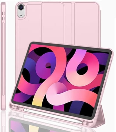 EtuiTab Smartcase Serie - Tablethoes - Roze - Voor iPad 10.9/11 met Rysikhouder