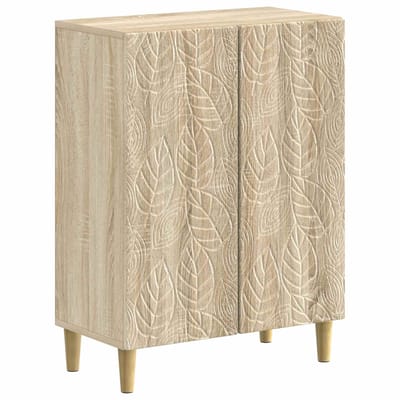 vidaXL - Badkamer - Opbergkast - DELFT - Sonoma - Eiken - 59,5 - x - 31 - x - 80 - cm