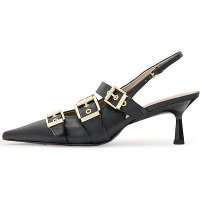 AllSaints Vivian Slingback Black Taglia: 37 | Tacchi Alti Outlet | Donna | Nero