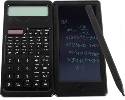 Wetenschappelijke Rekenmachine - Grafische Calculator - Gevorderde Cursussen - Met Uitwisbaar Schrijftablet - 16.4 x 8.3 cm
