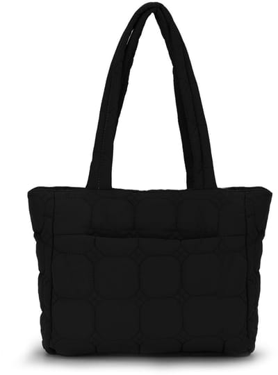 Unyqoos® Stijlvolle en Ruime Draagtas voor Dames met Gewatteerd Design en Ritssluiting