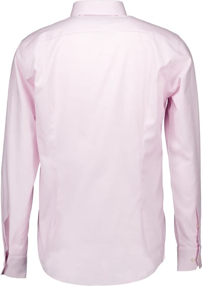 Eton - Overhemd Lichtroze Eton Dobby Lange Mouw Overhemd Lichtroze 100011816