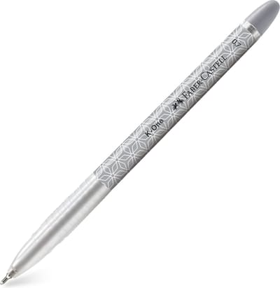 Faber-Castell balpen - K-One - 0.7 mm - zwart - doos 10 stuks - FC-643099