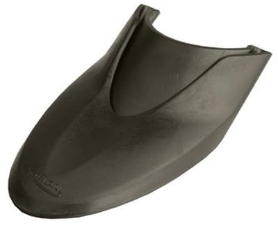 BAT SPATLAP SPOILER ORION PVC ANTRACIET /ZWART 45MM