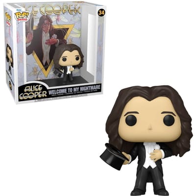 Funko Alice Cooper - POP! Albums Welcome To My Nightmare 9 cm Verzamelfiguur - Multicolours