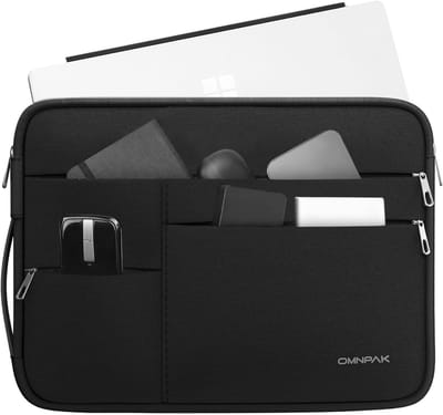 Aanpasbare Hoes voor 11 inch Laptops - Waterbestendige Laptopdraagtas met Meerdere Vakken