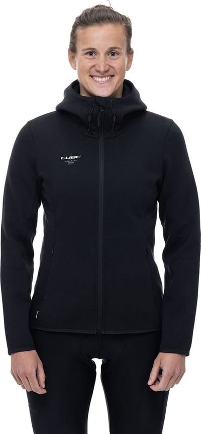 CUBE WS ZIP HOODIE ADVANCED BLACK S (36)