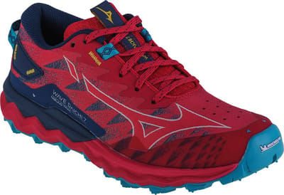 Mizuno Wave Daichi 7 J1GK227141, Vrouwen, Rood, Hardloopschoenen, maat: 36,5