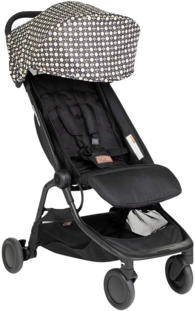 Lichte en compacte reisbuggy Nano V3 met reistas – Ultieme reisoplossing voor pasgeborenen