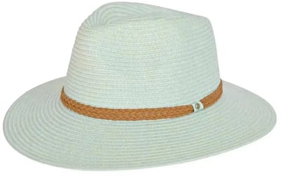 Gerry Fedora – Strandhoed Dames Kreukbestendig Reisvriendelijk - Maat: M-L: 58 cm - Pistachio