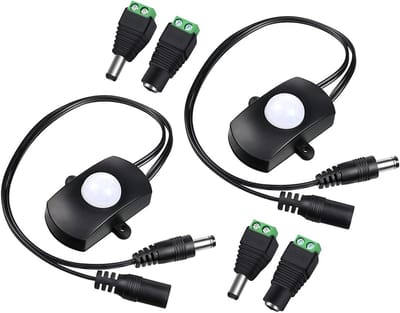 Mini PIR Bewegingsmelderschakelaar voor LED Stripverlichting 5-24V 2A