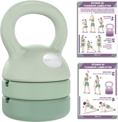 Verstelbare Kettlebell - Gewichtenset voor Home Gym met Verstelbaar Gewicht verstelbare kettlebell