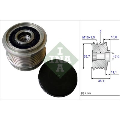 Schaeffler Ina Generator vrijloop INA 535 0161 10