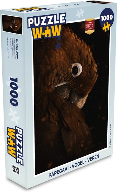 Puzzel Papegaai - Vogel - Veren - Legpuzzel - Puzzel 1000 stukjes volwassenen