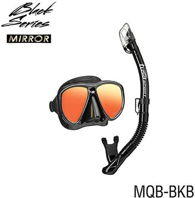TUSA Powerview Dry Mirror snorkelset