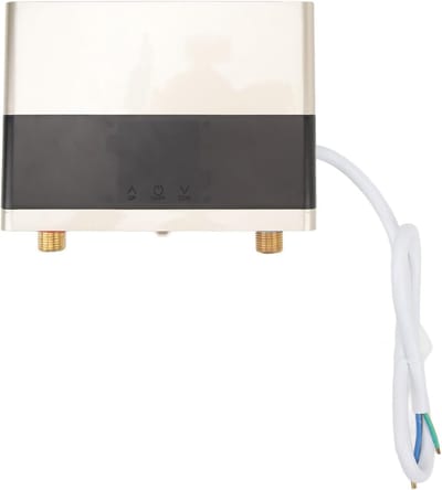 Elektrische doorstromer - Directe boiler - Direct warm water - Compact en zuinig - 17.8 x 22 x 6 cm