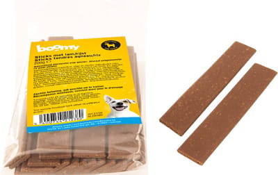 Boomy - Hondensnacks - Hondensnoepjes - Hondenkoekjes - Zachte kauwstaafjes - Sticks met lam - 2 x 200g