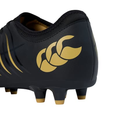 Canterbury Unisex Adult Phoenix 2.0 Team Stevige Grond Rugby Laarzen (Zwart)