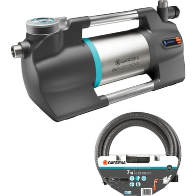 Gardena Besproeiingspomp 6300 SilentComfort – 6300 liter/uur - 4,9 Bar met aanzuigslang