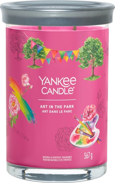 Yankee Candle - Art In The Park Large Tumbler Geurkaars - 100 branduren - twee lonten