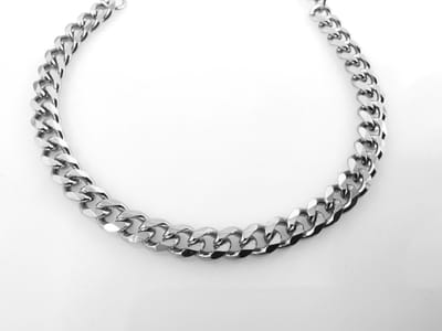 Armband - RVS - Gourmet schakel - Smalle - L 18 cm - Br 5.5 mm - Perfect armband voor dames - Jongemannen.