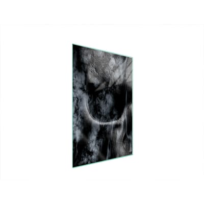 TMK ArtDeko - Snijplank - Czaszka Motief - 35x52 cm - Glas