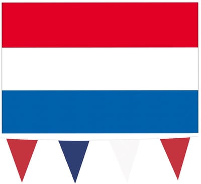 Boland - Nederlandse vlaggen versiering set binnen/buiten 3-delig - Holland supporters