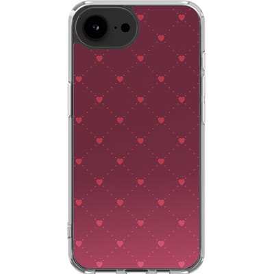 imoshion Hoesje - Geschikt voor Apple iPhone 17e / 16e - Design hoesje - Crush Check Coral Dust