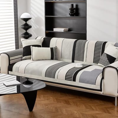 Bankzitkussens voor alle seizoenen, Hoogwaardige speciale stoffen hoes voor bank in moderne stijl, Nieuwe leren bankrugleuning 70*70cm