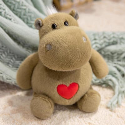 1/23/35cm Kawaii Mier Pluche Pop Reptiel Liefde Nijlpaard Knuffeldier Speelgoed Huisdecoratie Cadeau Voor Kinderen Jongens Meisjes about 23cm