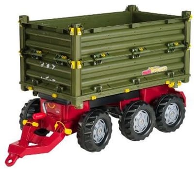 Rolly Toys 125012 RollyMulti Trailer 3-assig