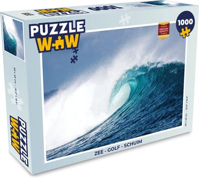 Puzzel Zee - Golf - Schuim - Legpuzzel - Puzzel 1000 stukjes volwassenen