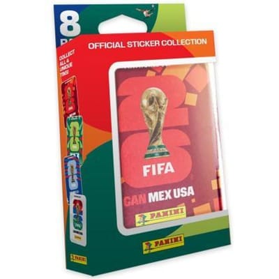 Panini - FIFA World Cup 2026 Stickers Compact Tin met 8 Pakjes Stickers - 1 Willekeurige Tin