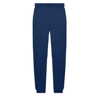 Fruit of the Loom Kinder/Kids Klassiek Effen Joggingbroek met Elastische Manchet (Marine)