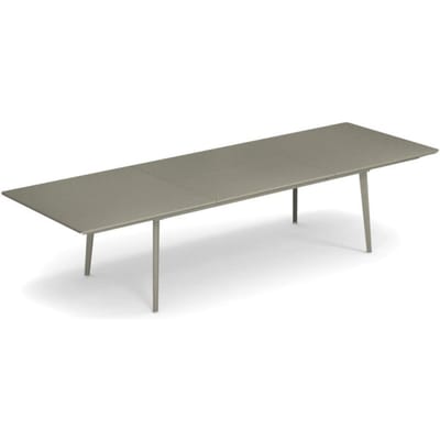 Emu Plus4 Verlengbare tafel - grijs/groen - 220 x 90 cm