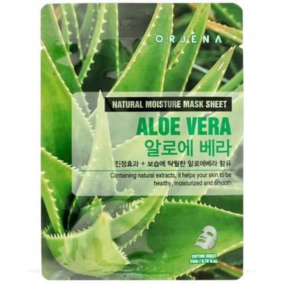 Orjena Masque en Feuille Hydratant Naturel Aloe Vera Apaisant