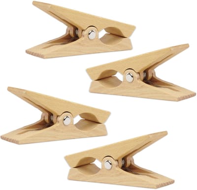 Wasknijpers voor strandlaken, strandstoel, jacht, kinderwagen, wasaccessoires, 2 stuks