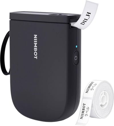 Draagbare Labelprinter - Thermische Printer - Labels Printen - Compact Ontwerp - 10.9 cm - Wit