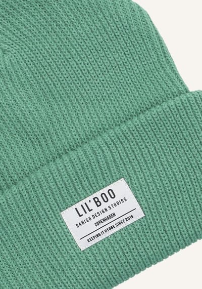 LIL'BOO Lil' Boo Hygge Beanie Mutsen Jongens - Mint - Maat 4/14Y