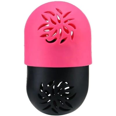 Boîte de rangement Portable en Silicone pour éponge de beauté, support de mélangeur de maquillage, étui de nettoyage et de séchage de bouffées de cosmétiques, accessoires de maquillage