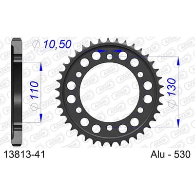Tandwiel Afam 530 41 dents