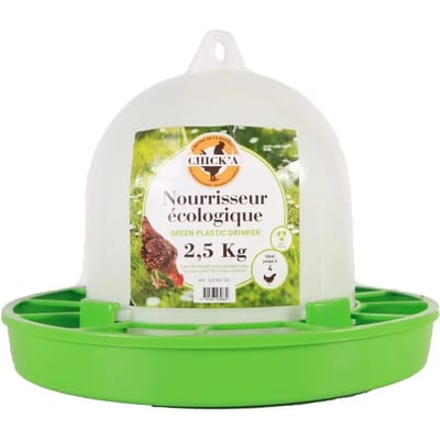 Pluimveevoederautomaat met trechter Chick'A