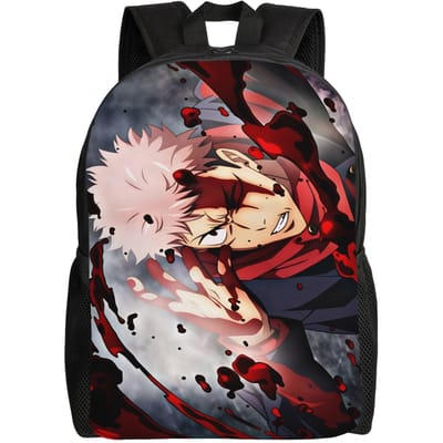 Yuji Itadori Rugzak J-Jujutsu Kaisens Leuke Rugzakken Vrouwen Mannen Buiten Print Schooltassen Op Maat Rucksack as picture