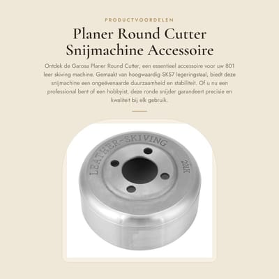 Dailygoods- Ronde Snijder Hoge Precisie - Snijmachine - Hoogwaardige Gereedschap - Duurzaam Materiaal - Goede Slijtvastheid - Eenvoudig te Gebruiken
